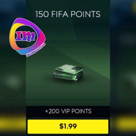 خرید ۱۵۰ پوینت بازی fifa mobile